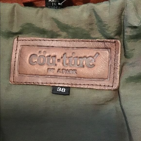 ❗️VINTAGE LEATHER SUPER SOFT BOMBER - Picture 13 of 15